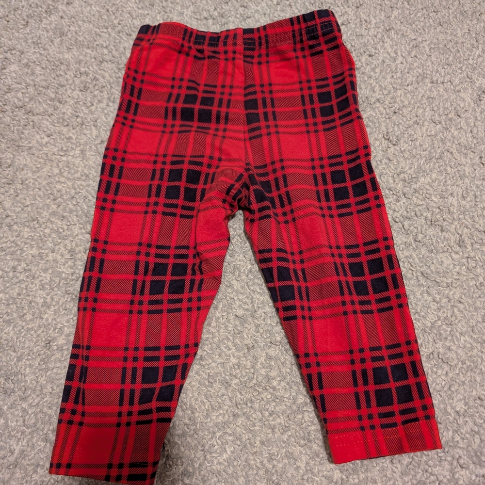 Red Plaid Kids Pajamas - Picture 6 of 6